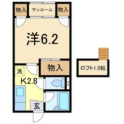 サンハイム（石動南）の物件間取画像